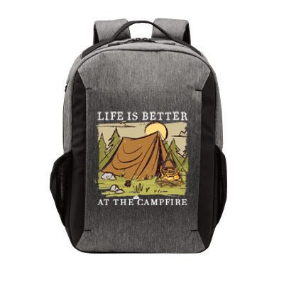 Life Is Better At The Campfire Vector Backpack