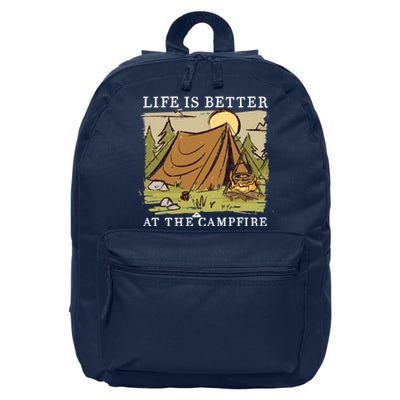 Life Is Better At The Campfire 16 in Basic Backpack