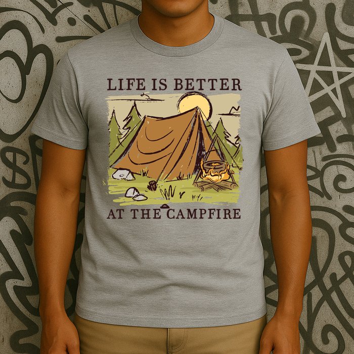 Life Is Better At The Campfire T-Shirt