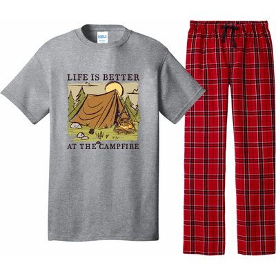 Life Is Better At The Campfire Pajama Set