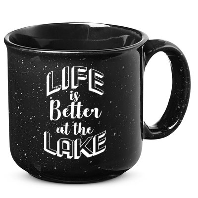 Life Is Better At The Lake 15oz Campfire Ceramic Mug