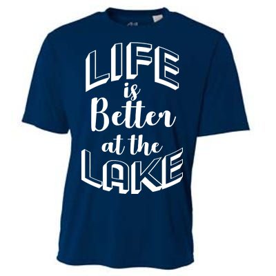 Life Is Better At The Lake Cooling Performance Crew T-Shirt