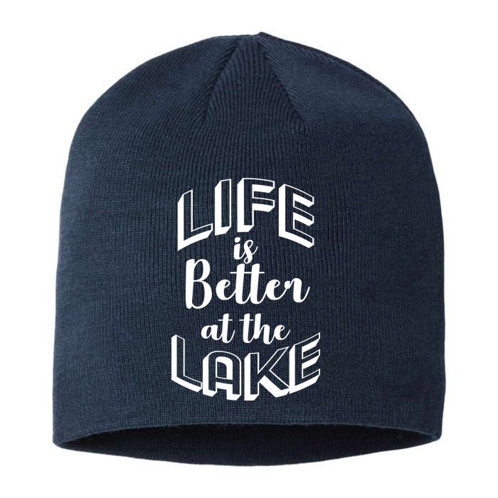 Life Is Better At The Lake Sustainable Beanie