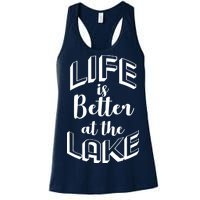 Life Is Better At The Lake Women's Racerback Tank