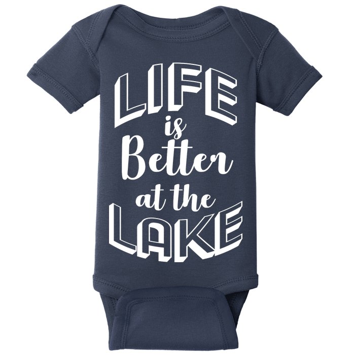 Life Is Better At The Lake Baby Bodysuit