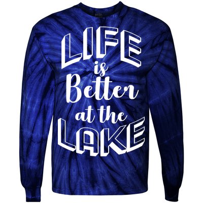 Life Is Better At The Lake Tie-Dye Long Sleeve Shirt