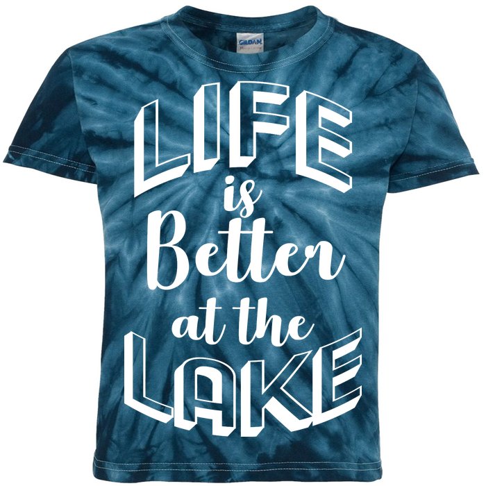 Life Is Better At The Lake Kids Tie-Dye T-Shirt