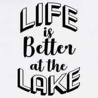 Life Is Better At The Lake Garment-Dyed Sweatshirt