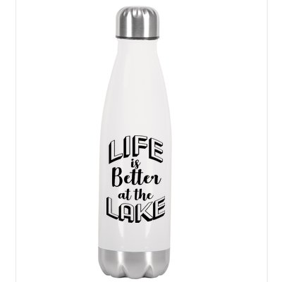 Life Is Better At The Lake Stainless Steel Insulated Water Bottle