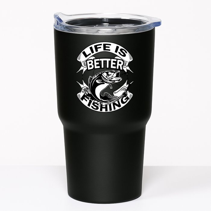 Life Is Better Fishing Tumbler