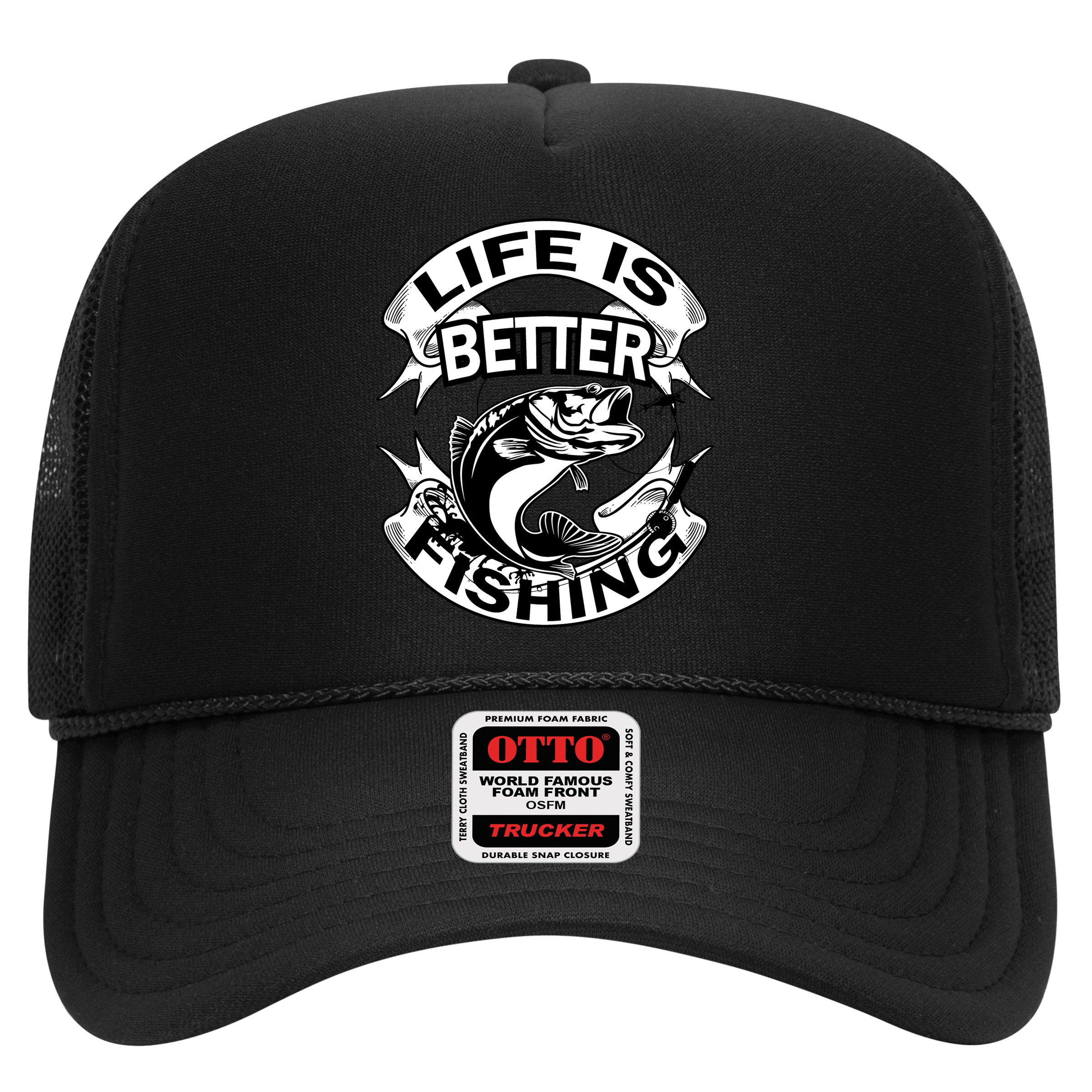 Life Is Better Fishing Hat