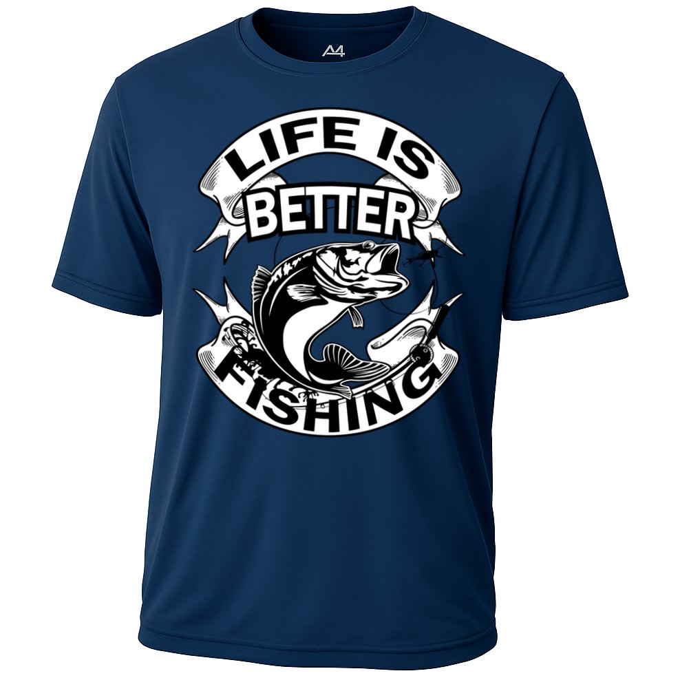 Life Is Better Fishing Performance Shirt