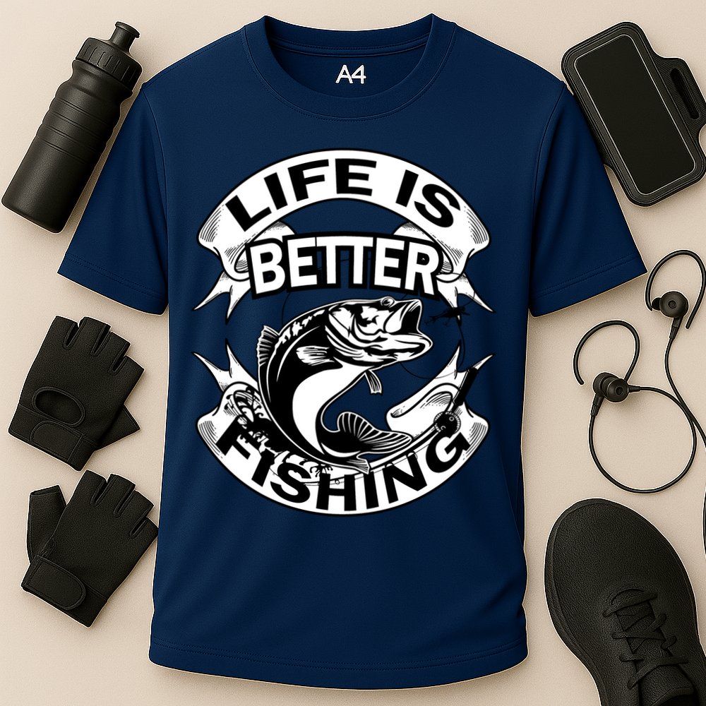 Life Is Better Fishing Performance Shirt