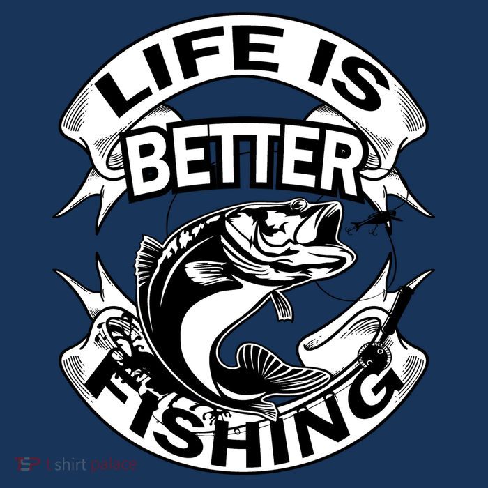 Life Is Better Fishing 16 in Basic Backpack