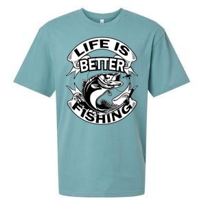 Life Is Better Fishing Sueded Cloud Jersey T-Shirt