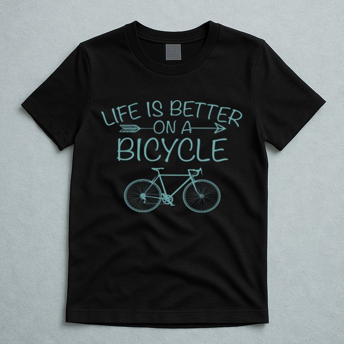 Life Is Better On A Bicycle T-Shirt