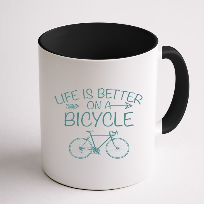 Life Is Better On A Bicycle Coffee Mug