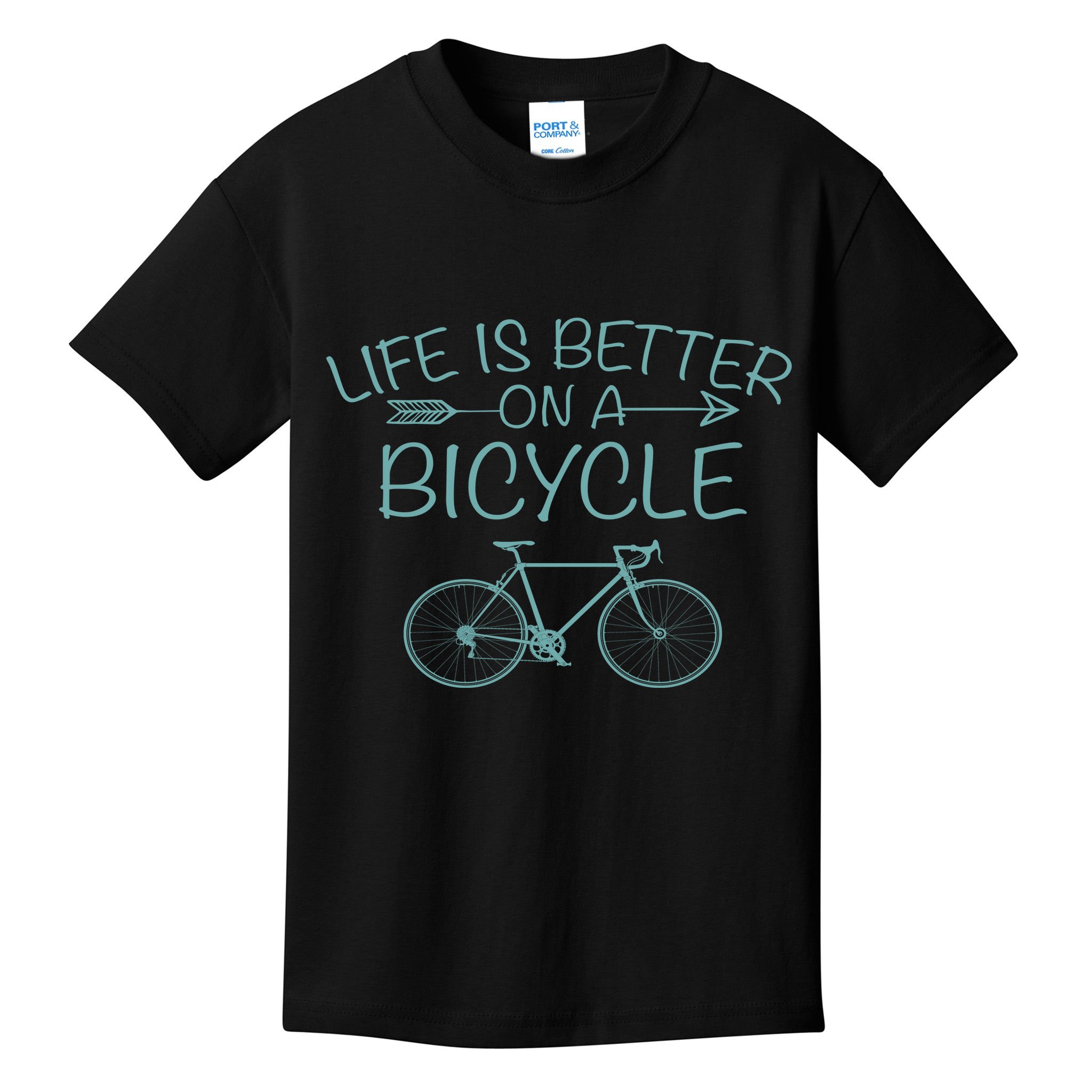 Life Is Better On A Bicycle Kids T-Shirt