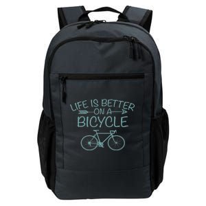 Life Is Better On A Bicycle Daily Commute Backpack