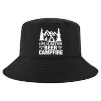 Life Is Better With A Beer And A Campfire Cool Comfort Performance Bucket Hat