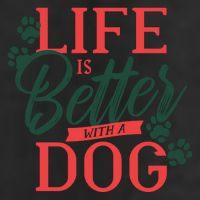 Life Is Better With A Dog 25L Jumbo Tote