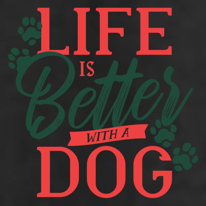 Life Is Better With A Dog 25L Jumbo Tote