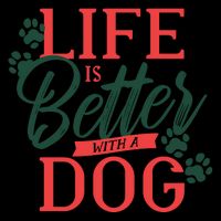 Life Is Better With A Dog Ladies Long Sleeve Shirt