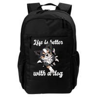 Life Is Better With A Dog Cute Backpack