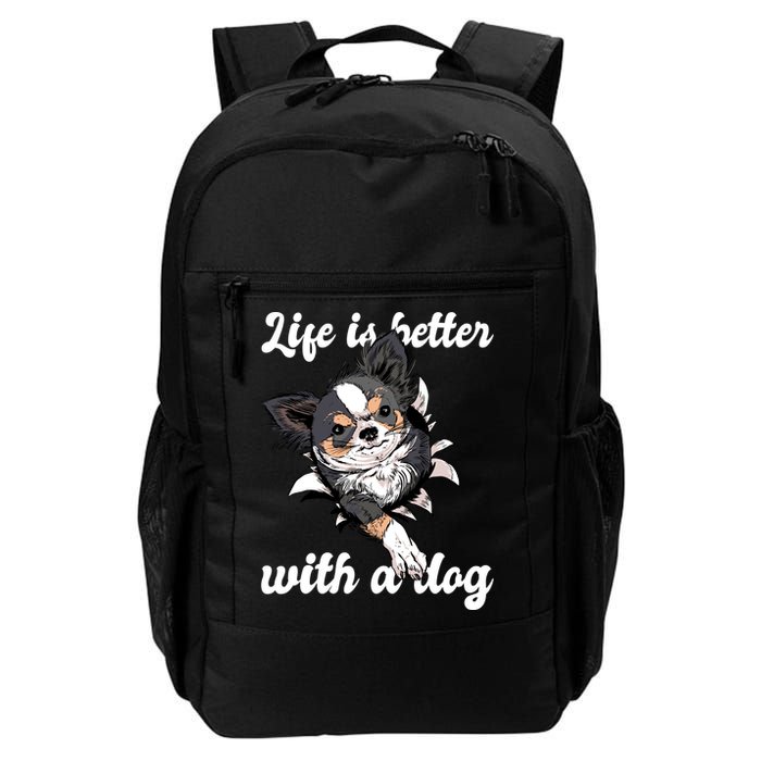 Life Is Better With A Dog Cute Backpack