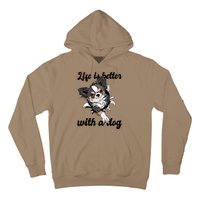 Life Is Better With A Dog Cute Hoodie