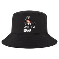 Life Is Better With A Fox Cool Comfort Performance Bucket Hat