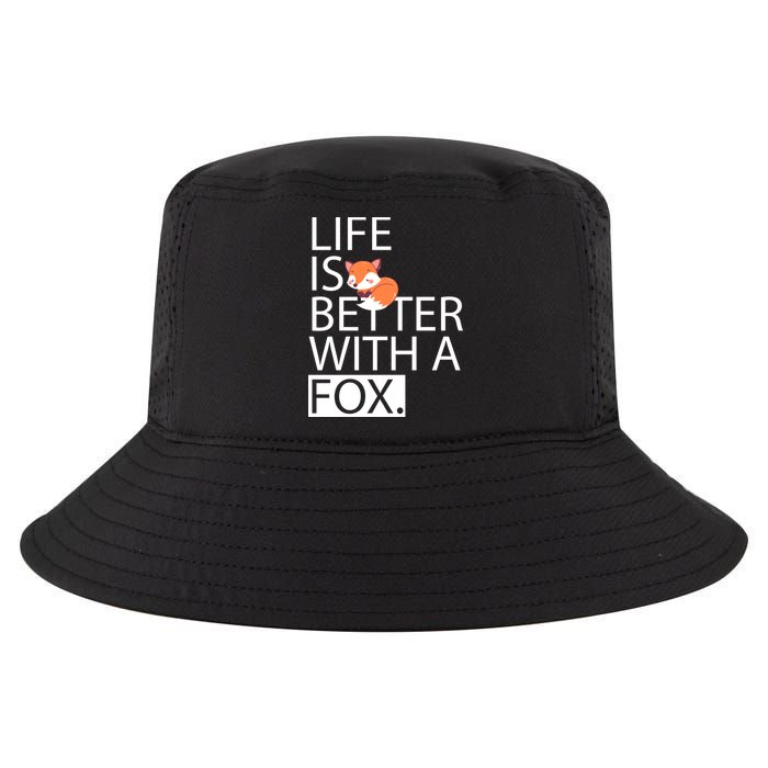 Life Is Better With A Fox Cool Comfort Performance Bucket Hat
