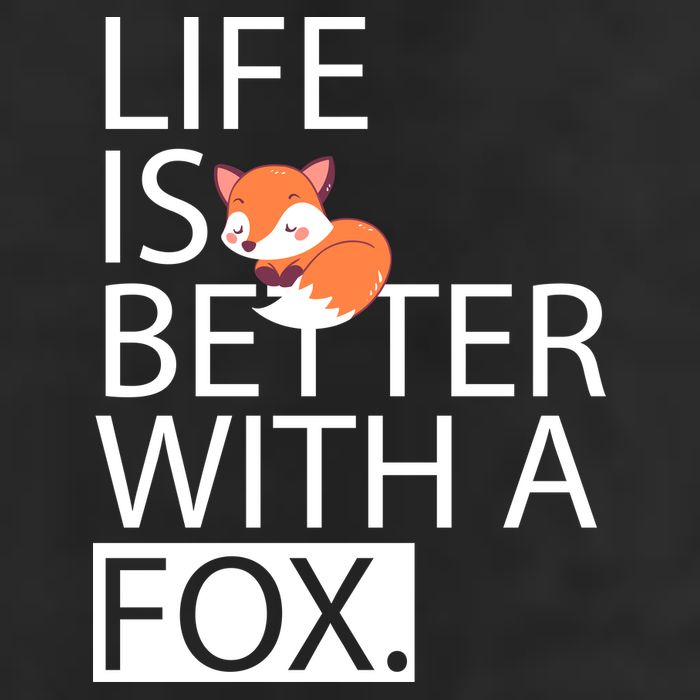 Life Is Better With A Fox Garment-Dyed Heavyweight T-Shirt