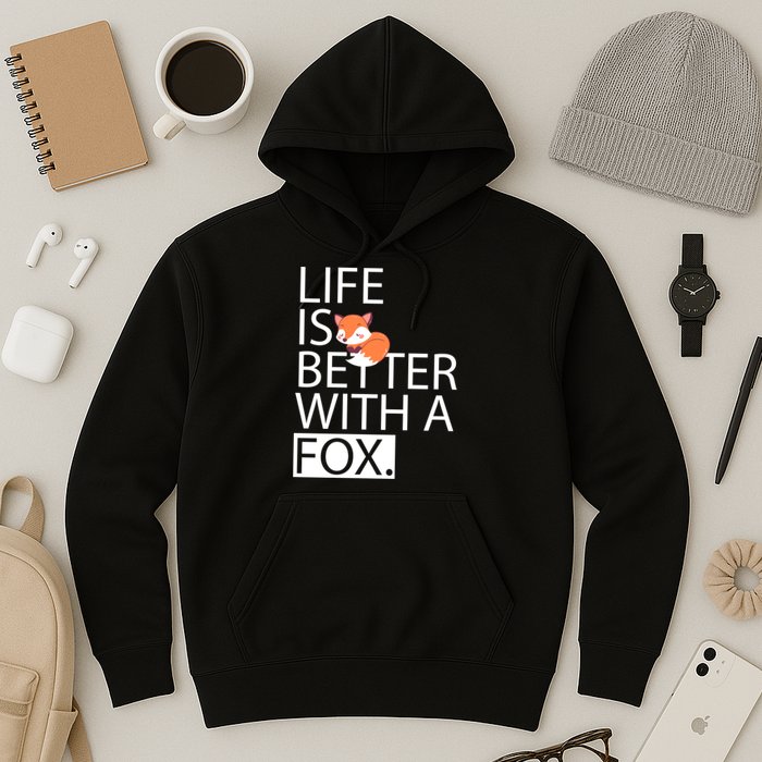 Life Is Better With A Fox Hoodie