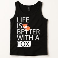 Life Is Better With A Fox Tank Top