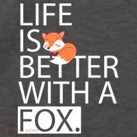 Life Is Better With A Fox Vector Backpack
