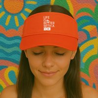 Life Is Better With A Fox Visor
