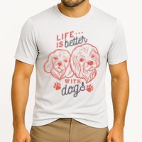 Life Is Better With Dogs Performance Shirt