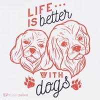 Life Is Better With Dogs Sustainable Bucket Hat