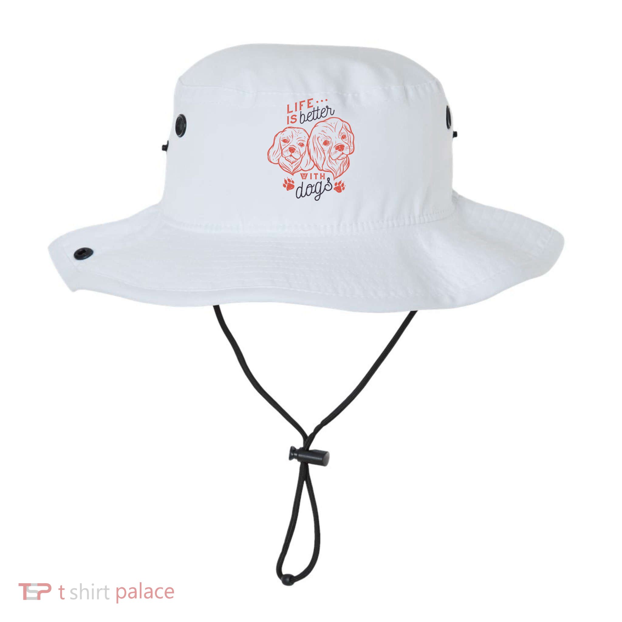 Life Is Better With Dogs Bucket Hat