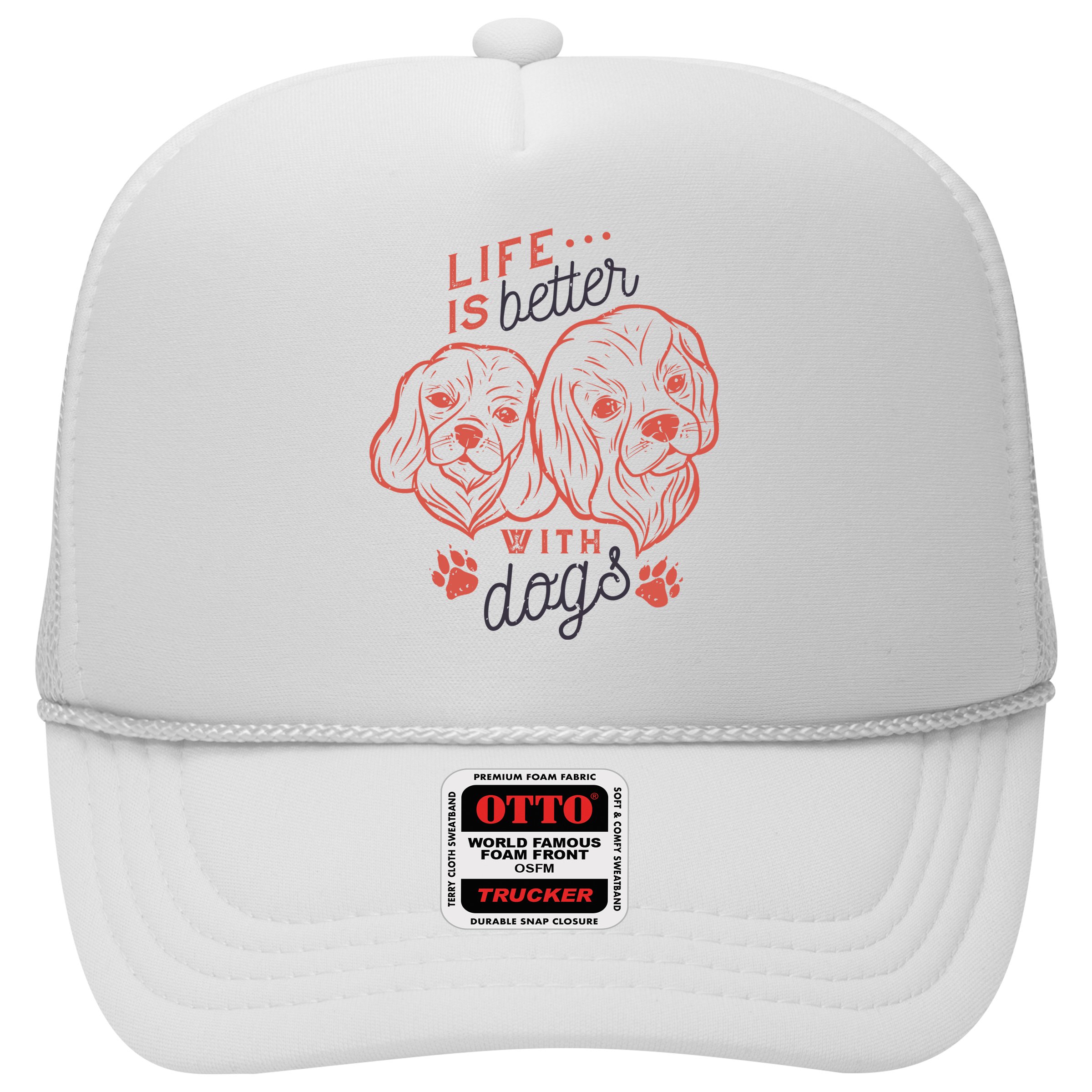 Life Is Better With Dogs Hat
