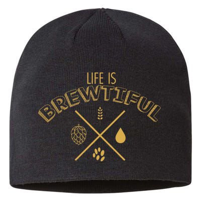 Life Is Brewtiful Sustainable Beanie