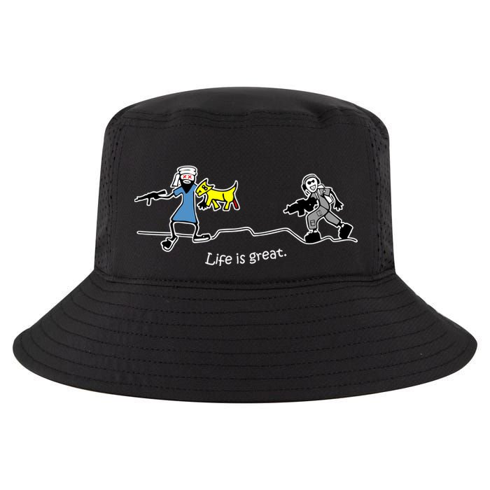 Life is Great Army Cool Comfort Performance Bucket Hat