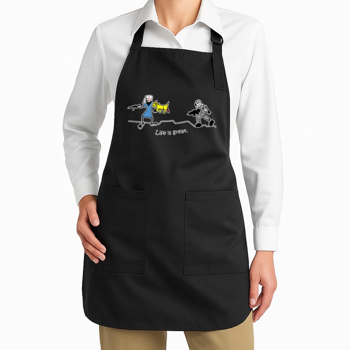 Life is Great Army Apron