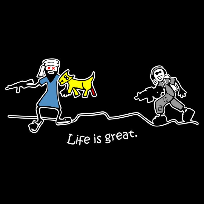 Life is Great Army Apron