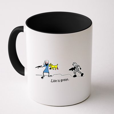 Life is Great Army Mug