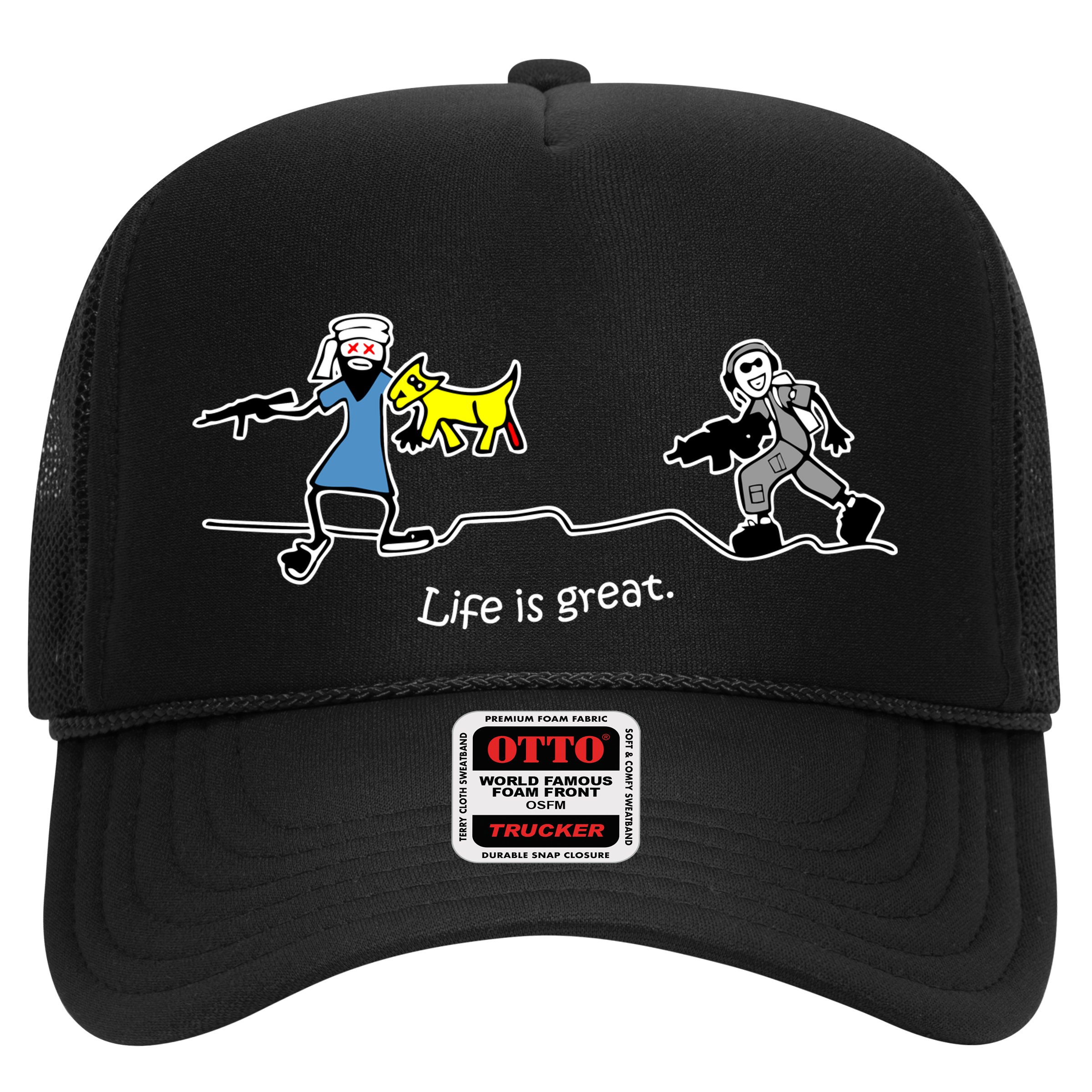 Life is Great Army Hat