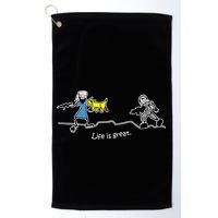 Life is Great Army Golf Towel