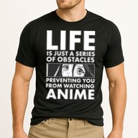 Life Is Just A Series Of Obstacles Preventing You From Watching Anime Performance Shirt