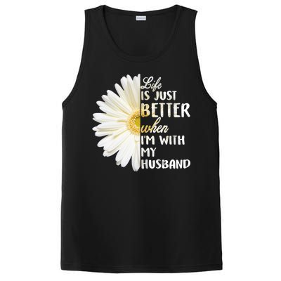 Life Is Just Better When I'm With My Husband PosiCharge Competitor Tank